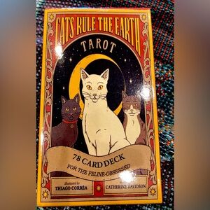 Cats Rule the Earth 78 Tarot Card Deck for the Feline obsessed NEW!